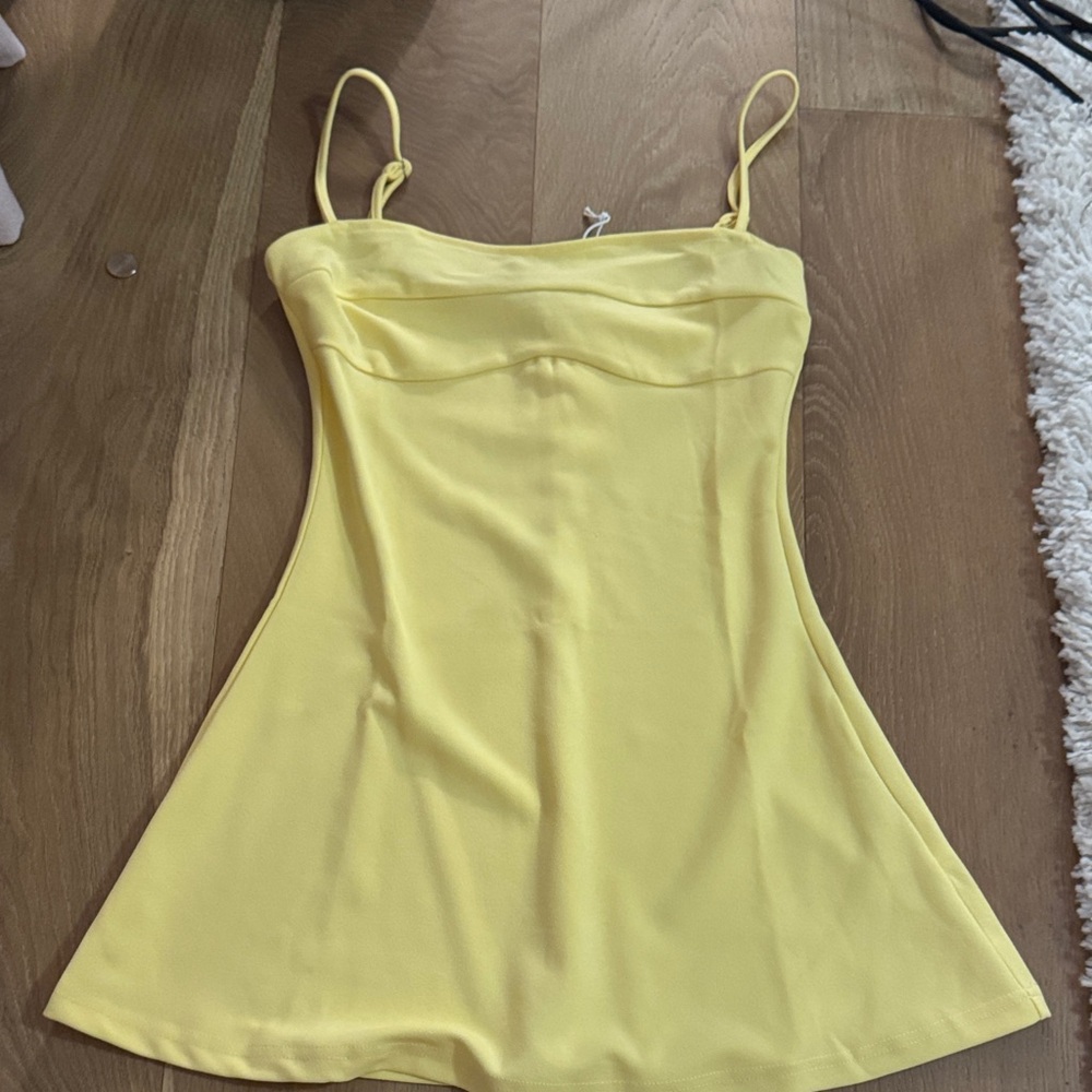 Peppermayo Yellow Mini Dress